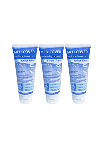 Med-Cover Bariyer Krem 100 Gr - Koruyucu Bariyer Kremi - 3 Adet