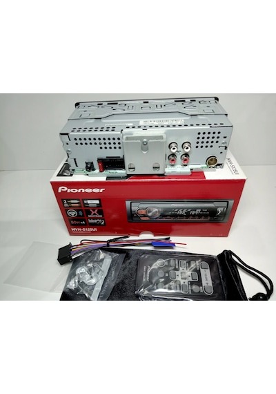 Pıoneer Mvh125uı-2025 Yeni Üretim-2 Anfiçıkışl-kumandalı Oto Teyp