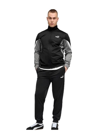 Puma Ess Block Poly Suit Erkek Eşofman Takımı 691767-01 SIYAH