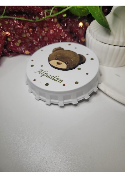 Hayvan Temalı Kız-Erkek Bebek Kapak Açacak Magnet 20'li