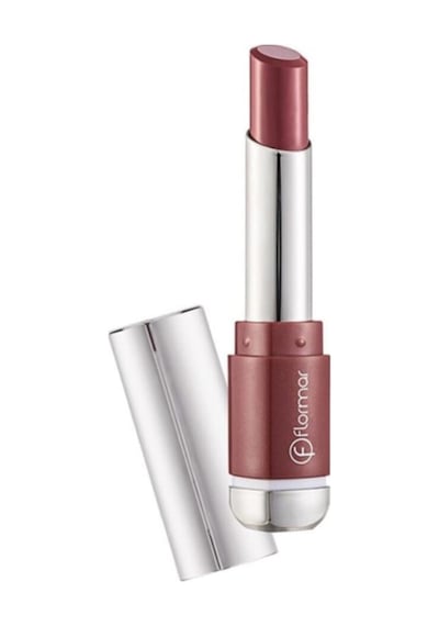 Flormar Saten Dokulu Stick Ruj - Prime N Lips Lipstick - 017 Subdued Rosy- 8690604364480