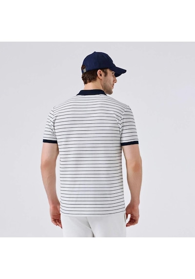Ellesse 6sm5020-of Polo Yaka Erkek T-shirt - Kırık Beyaz Kırık Beyaz