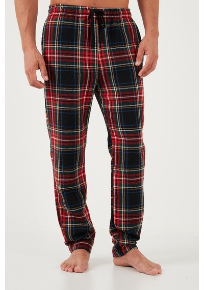 Buratti Erkek Pijama Altı 611pt00154 Siyah-kırmızı Siyah - Kırmızı
