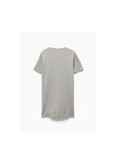 Koton Regular Fit Bisiklet Yaka Kısa Kollu Mini Elbise Gri 5sak80166ek Gri Koton Regular Fit Bisiklet Yaka Kısa Kollu Mini Elbise Gri 5sak80166ek Gri