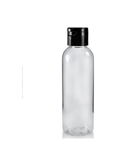 100ml Plastik Şefaf Fliptop Kapak Şişe, 24 Adet, Açmalı Kapak Şişe, Dezenfektan Şişesi,sabun Şişesi, Kozmetik Şişe Şeffaf
