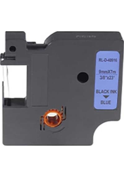 Dymo 40916 Uyumlu Mavi-siyah D1 Yedek Şerit 9mm X 7m