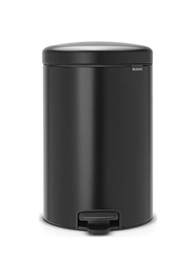 Brabantia Çöp Kutusu 20 Lt Newicon Pedallı Mat Siyah