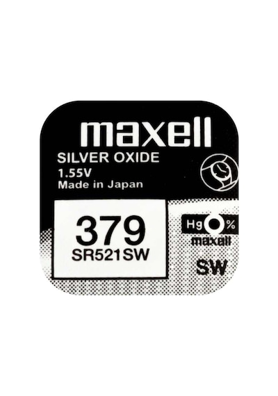 Maxell 379 SR521SW Saat Hafıza Pili 10'lu
