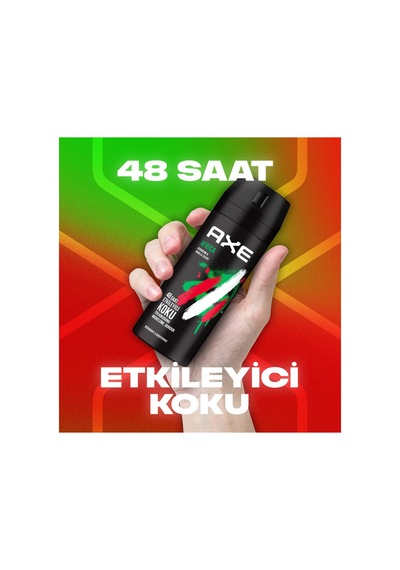 Axe Africa Erkek Deodorant Sprey 150 Ml Deri