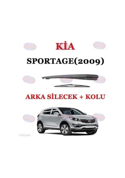 Kia Sportage Arka Silecek Kolu+Silecek Süpürgesi