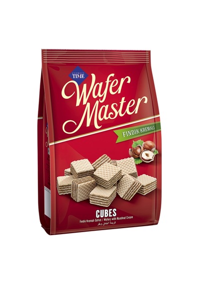 5 Adet Çizmeci Time Wafer Master Fındık Kremalı Gofret 200 G