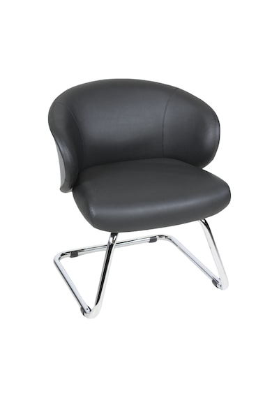Casella Rondo Misafir Koltuğu Ofi S Koltuğu Ergonomik Ve Şık Tasarım Rondo 04 Siyah - Suni Deri Casella Rondo Misafir Koltuğu Ofi S Koltuğu Ergonomik Ve Şık Tasarım Rondo 04 Siyah - Suni Deri