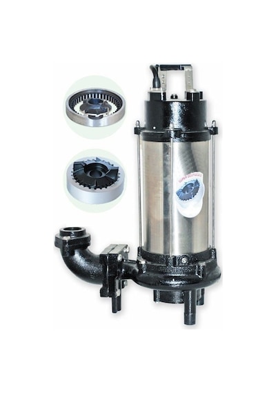İmpo V2200c 3hp-380v Süper Öğütücülü Dalgıç 29 Mt