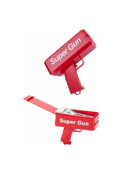 Para Dolar Atma Makinası Super Money Gun Para Saçma Fırlatma Tabancası Diğer