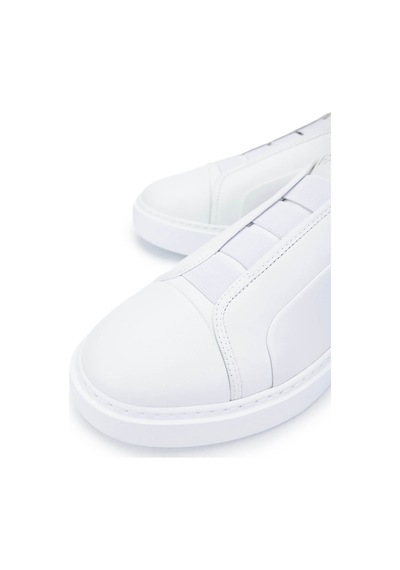 Fabi Erkek Hakiki Deri Beyaz Sneakers & Spor Ayakkabı 510 Fu1325a Erk Ayk Y25 Bıanco Beyaz