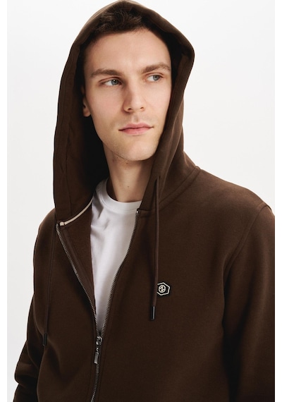 AR-MA Arma Erkek Sweatshirt Büyük Beden 3 İplik Kalın Kumaş Kapüşonlu Fermuarlı Cepli %70 Pamuk %30 Polyester K30324801502 Kahverengi AR-MA Arma Erkek Sweatshirt Büyük Beden 3 İplik Kalın Kumaş Kapüşonlu Fermuarlı Cepli %70 Pamuk %30 Polyester K30324801502 Kahverengi