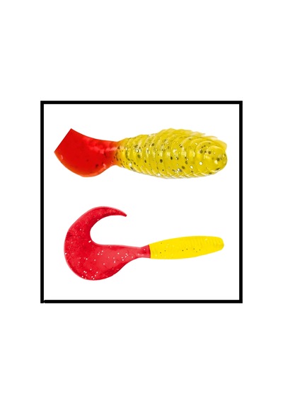 Savage Yumy 6 Cm Kırmızı-sarı Silikon Kurt