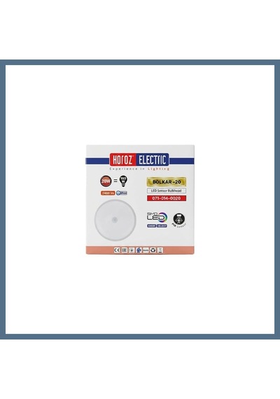 Buradabulabilirsin Horoz 20w Sensorlu Beyaz S/u Led Armatur 1 Adet Bbz
