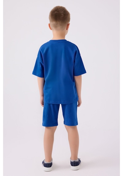 U.s. Polo Assn Erkek Çocuk Mavi Bermuda Takım 5274-43971 Mavi