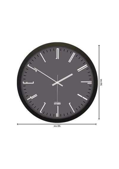 30 Cm Sessiz Mekanizma İle Şık Duvar Saati 0240-keçe-şekilli-48cm