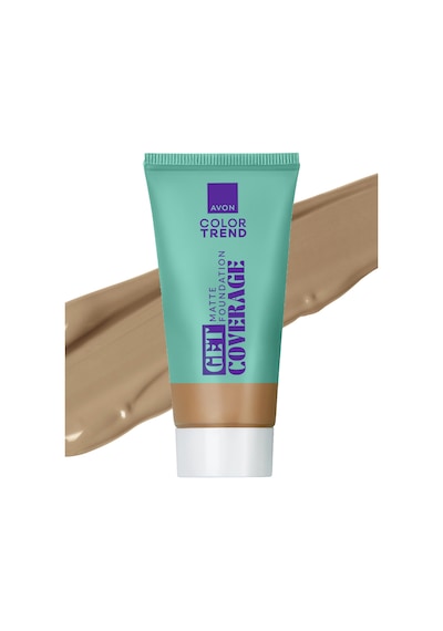 Avon Color Trend Mat Fondöten 42g Caramel
