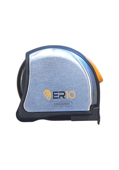 Er10 Şerit Metre İnox Paslanmaz Çelik Manyetik 3mx16mm S92-3016 0-99 M