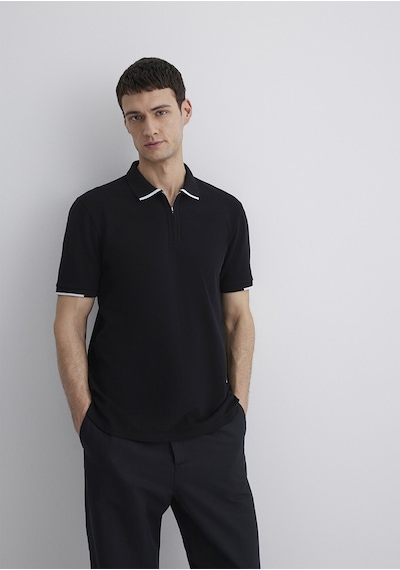 Mavi Regular Siyah Erkek Polo Yaka T-shirt M0612654-900 Siyah