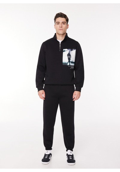 Ko Samui Loose Fit Siyah Erkek Eşofman Altı Pxw G568 Hem.ıng Archıve Loose Fıt