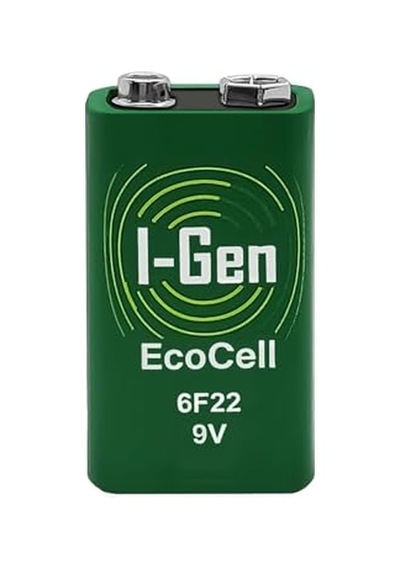 Batteries 6f22 Ecocell 9v Pil 9 Volt Kare Pil 1, Tek Adet