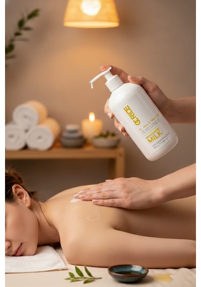 Sarı Kantaron Yağı Masaj Sütü 250 Ml Yoğun Nemlendirici Ve Yatıştırıcı Bakım Masaj Yağı