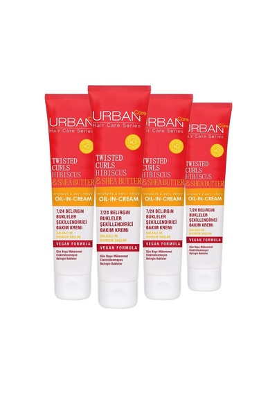 Urban Care Hibiscus & Shea Butter Şekillendirici Bakım Kremi 175 Ml X 4
