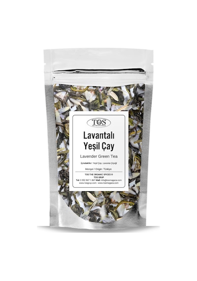 Tos The Organic Spices Lavantalı Yeşil Çay 40 G