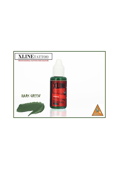 Dark Green Tattoo Dövme Boyası - Mürekkebi 20 Ml