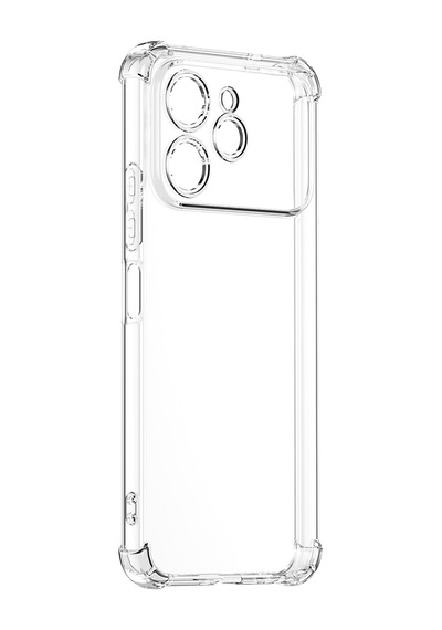 Tecno Spark 40 Kılıf Darbe Önleyici Anti Shock Özellikli Kamera Korumalı 2mm Silikon Pazarplus Şeffaf