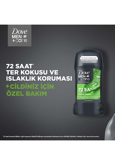 Dove Men +care Advanced Erkek Deodorant Extra Fresh 150 Ml + Extra Fresh Stick 50 Ml
