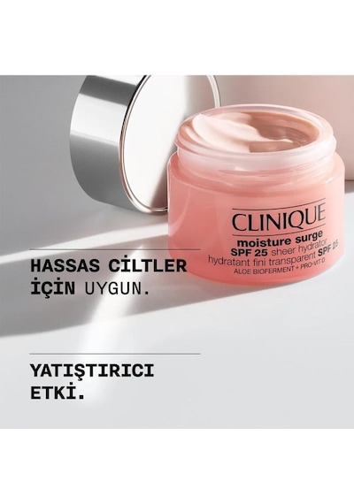 Clinique Moisture Surge Nemlendirici Yüz Kremi SPF25 50 ML