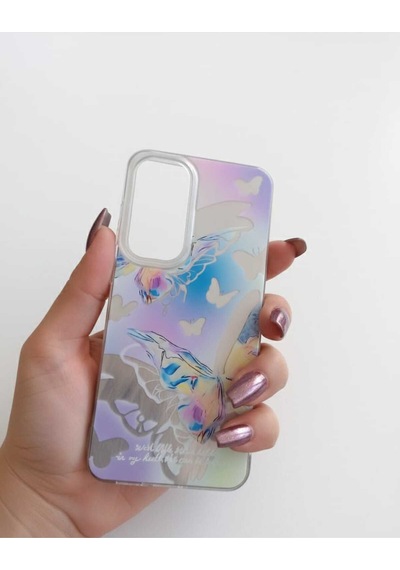 Samsung Uyumlu S 25 Kelebek Desen Kılıf Modeli Kelebek