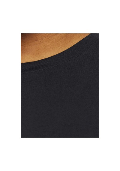 Jack & Jones Plus Tişört Plus Logolu Tişört Black