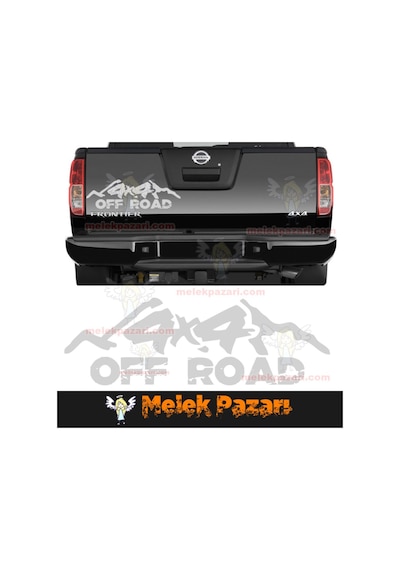 4X4 Off Road Araba Sticker - Oto Sticker