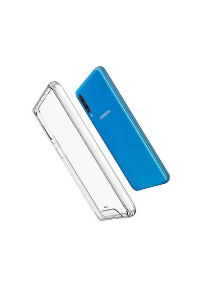 Zore Galaxy A50 İle Uyumlu Gard Silikon Kılıf Şeffaf 1.3mm