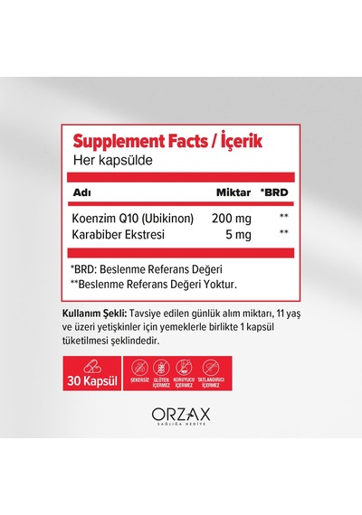 Ocean Q10 200 Mg 30 Kapsül Sku: Smg8690010164476