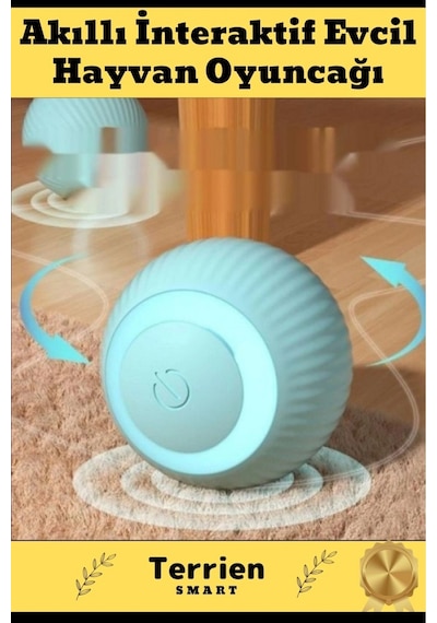 Smart Seri Akıllı İnteraktif Şarjlı Titreşimli Işıklı Hareketli Özel Üretim Evcil Hayvan Oyuncağı