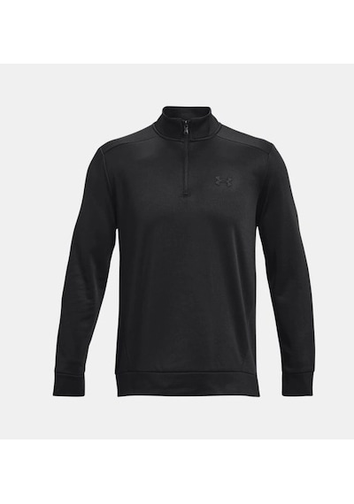 Under Armour Ua Armour Fleece 1/4 Zip Erkek Sweatshirt 1373358-001 Siyah