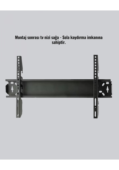 32-65 Tv Duvar Askı Braketi 75 Kg Kapasiteli Anti Statik Boya Çok Renkli