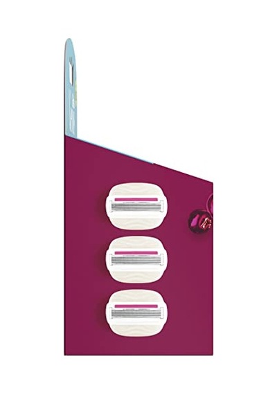Gillette Venus Comfortglide Sugarberry Yedek Bıçak Kadınlar İçin 5 Bıçaklı 3 Adet