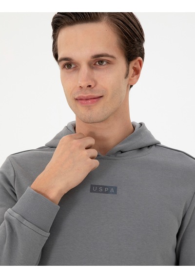 U.s. Polo Assn. Erkek Gri Sweatshirt 50293359-vr024 Gri