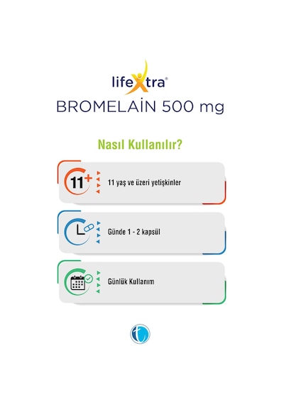 Lifextra Bromelain Complex 30 Kapsül