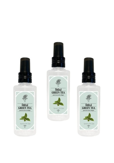 Rebul Green Tea Sprey Kolonya 3 x 50 ML