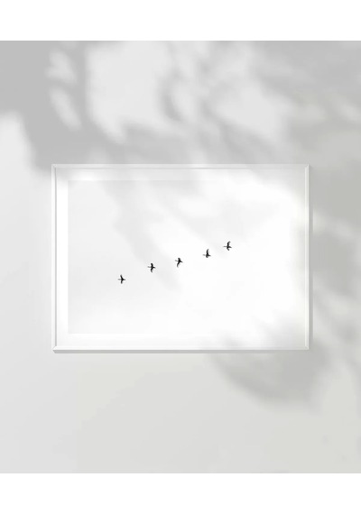 Çerçevesiz Poster Gökyüzünde Özgürlük