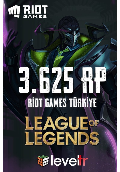 League Of Legends 3625 Rp Riot Points